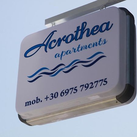 Acrothea Apartments Ormos Panagias Ngoại thất bức ảnh
