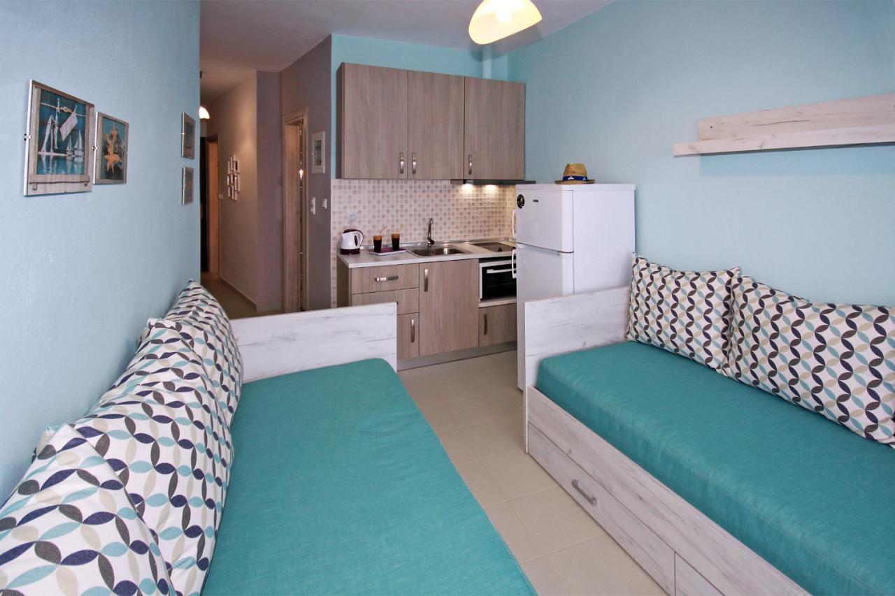 Acrothea Apartments Ormos Panagias Ngoại thất bức ảnh