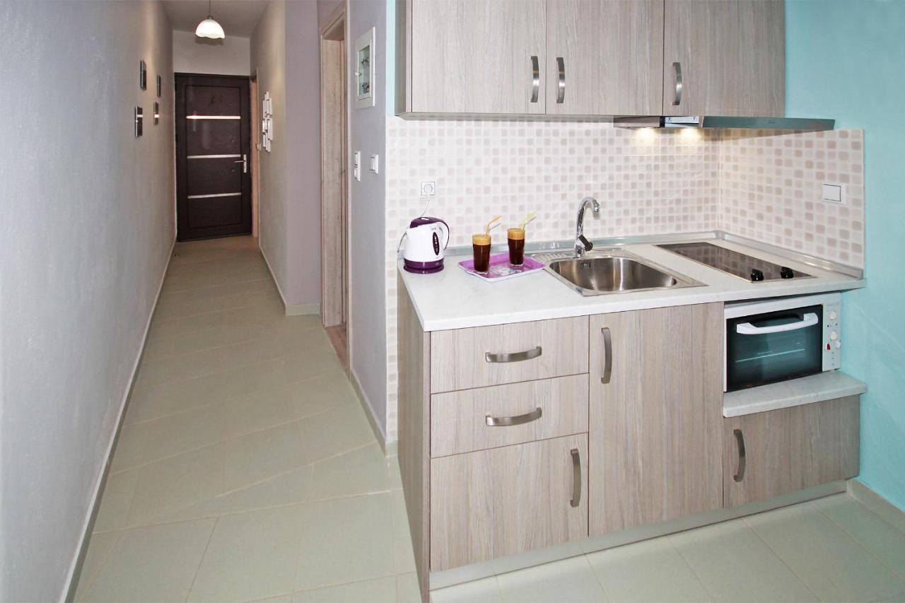 Acrothea Apartments Ormos Panagias Ngoại thất bức ảnh