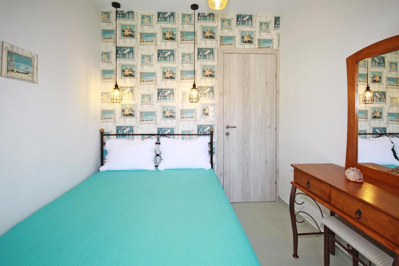 Acrothea Apartments Ormos Panagias Ngoại thất bức ảnh