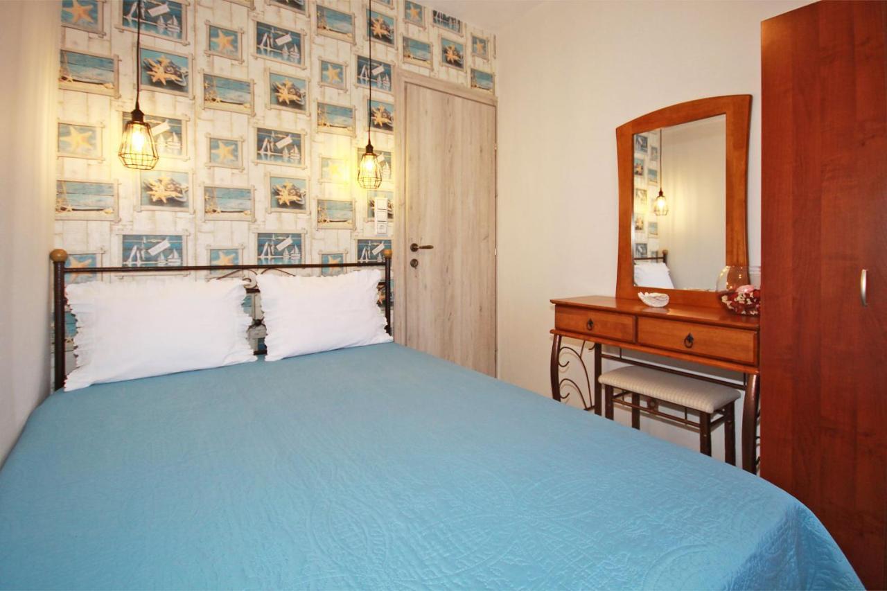 Acrothea Apartments Ormos Panagias Ngoại thất bức ảnh