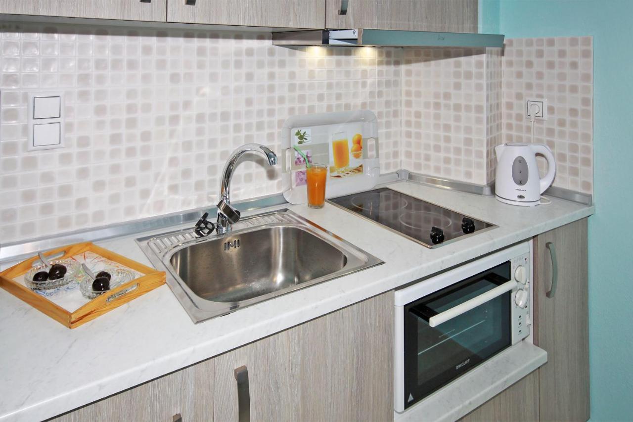 Acrothea Apartments Ormos Panagias Ngoại thất bức ảnh